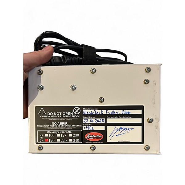 Used Sabbadius FUNKY VIBE WOODSTOCK Effect Pedal