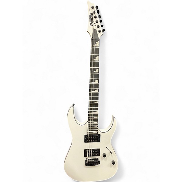 Used Ibanez GRGR120EX White Solid Body Electric Guitar