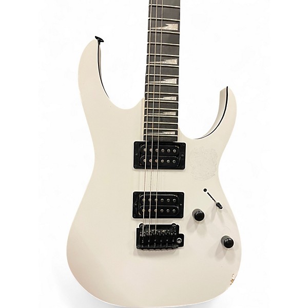 Used Ibanez GRGR120EX White Solid Body Electric Guitar