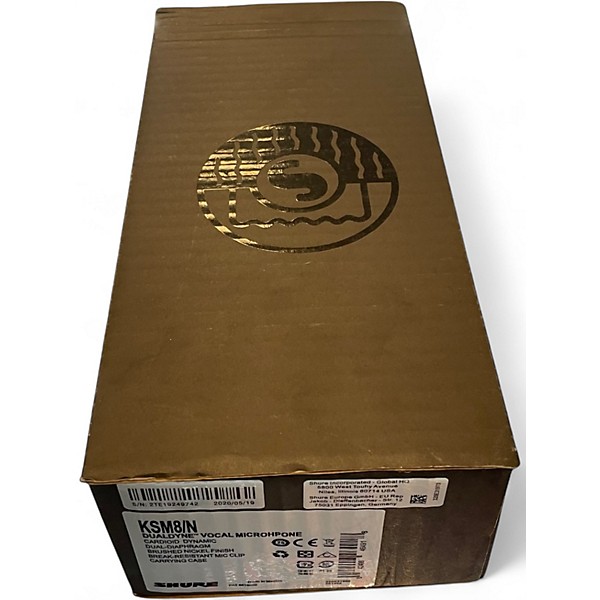 Used Shure KSM8 Dynamic Microphone