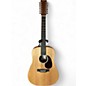 Used Martin D12X1 Custom Natural 12 String Acoustic Electric Guitar thumbnail