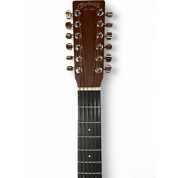 Used Martin D12X1 Custom Natural 12 String Acoustic Electric Guitar