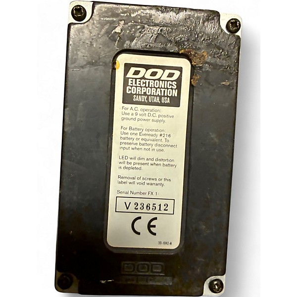 Used DOD FX86 Death Metal Effect Pedal