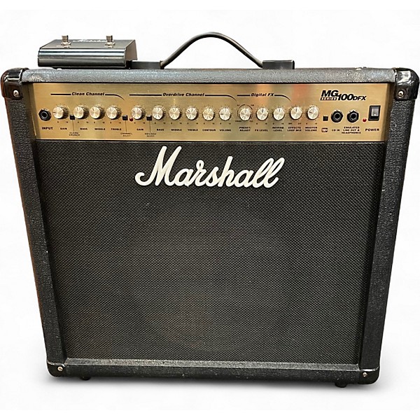 Used Marshall MG100DFX 100W Guitar Combo Amp
