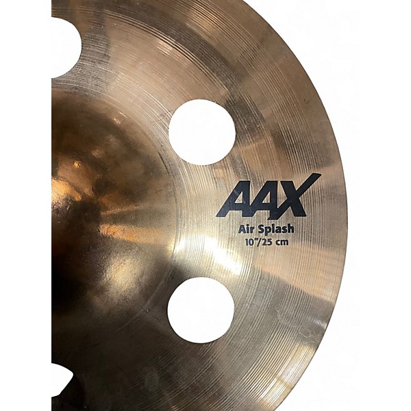 Used SABIAN 10in AAX Air Splash Cymbal