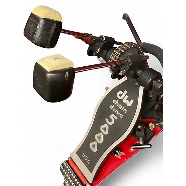 Used DW 5000 Series Double Double Bass Drum Pedal