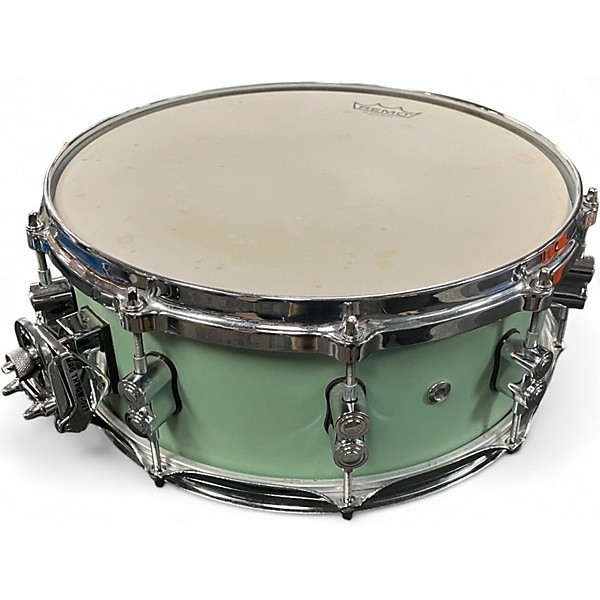 Used PDP by DW 6.5X14 Concept Series Snare Satin Seafoam Drum