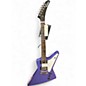 Used 2013 Epiphone Explorer Purple Solid Body Electric Guitar