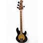Used Sterling by Music Man Pete Wentz Artist Series StingRay Black and Gold Electric Bass Guitar thumbnail