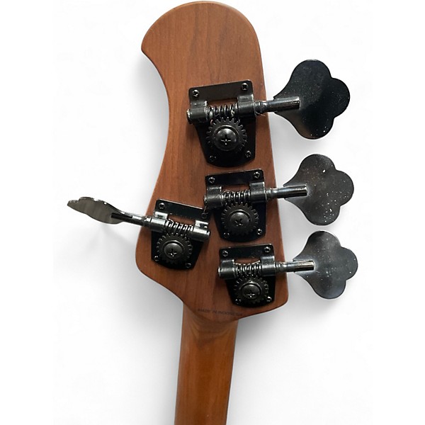 Used Sterling by Music Man Pete Wentz Artist Series StingRay Black and Gold Electric Bass Guitar