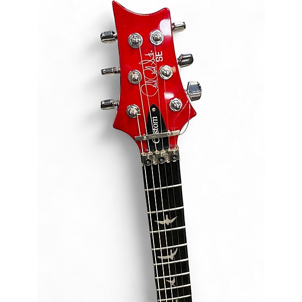 Used PRS SE CUSTOM 24 FLOYD CHARCOAL CHERRY Solid Body Electric Guitar
