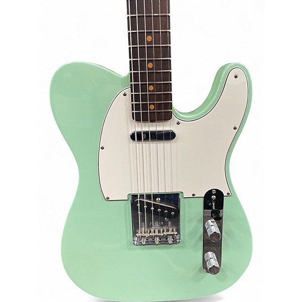 Used Fender AMERICAN VINTAGE II 1963 TELECASTER Surf Green Solid Body Electric Guitar