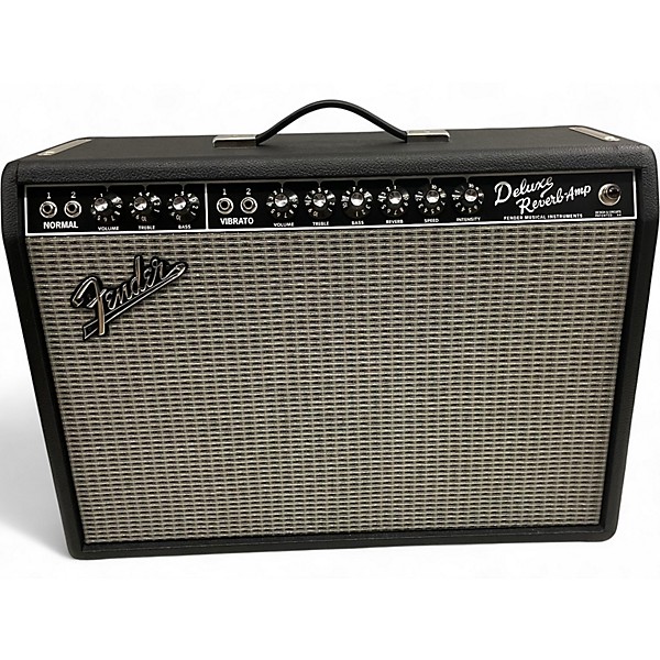 Used Fender 1965 Reissue Deluxe Reverb 22W Tube Guitar Combo Amp