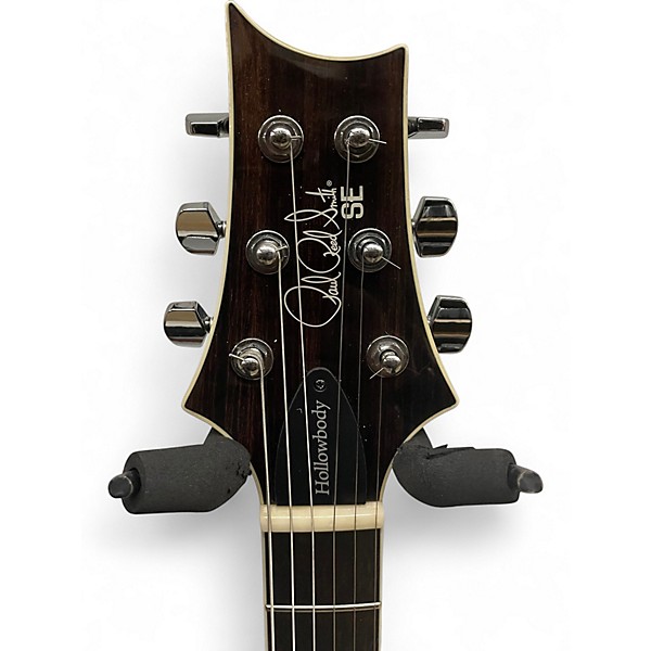 Used PRS SE Hollowbody Crimson Red Trans Solid Body Electric Guitar