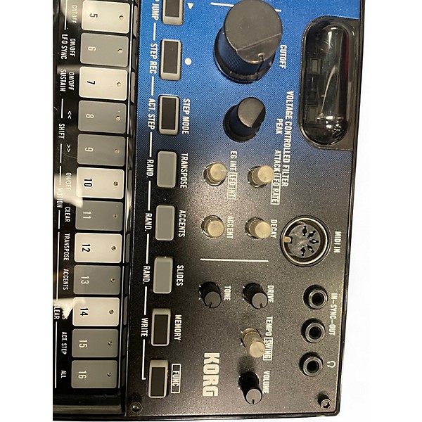 Used KORG VOLCA NUBASS Synthesizer