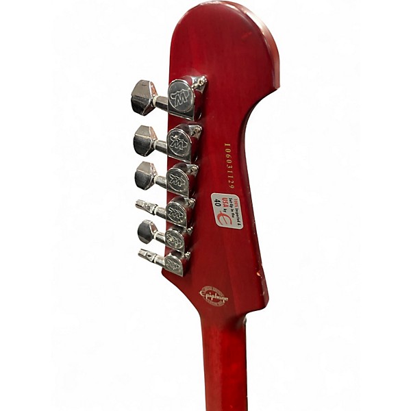 Used Epiphone FIREBIRD RED Solid Body Electric Guitar