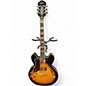 Used Epiphone Sheraton II Left Handed Tobacco Sunburst Hollow Body Electric Guitar