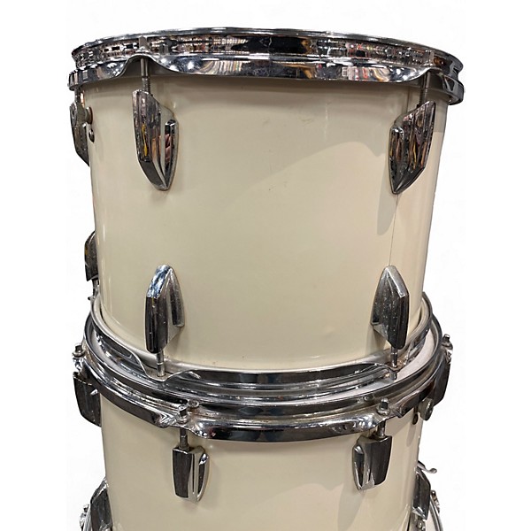 Used Premier 4 Piece Outfit White Drum Kit
