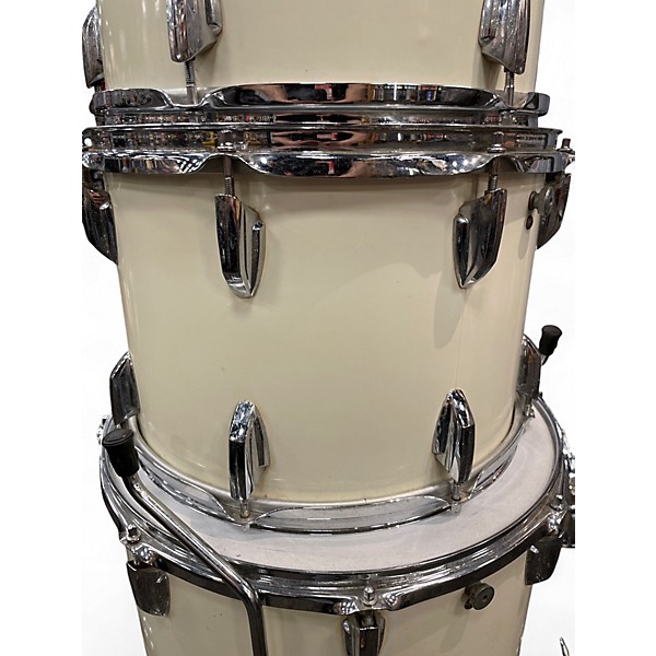 Used Premier 4 Piece Outfit White Drum Kit