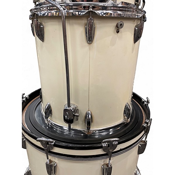 Used Premier 4 Piece Outfit White Drum Kit