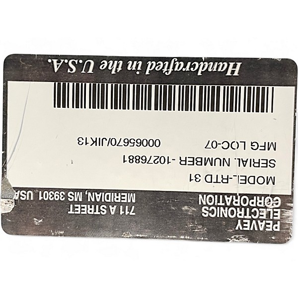 Used Peavey RTD31 Equalizer