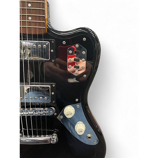 Used 2008 Fender Classic Player Jaguar Special HH Black Solid Body Electric Guitar