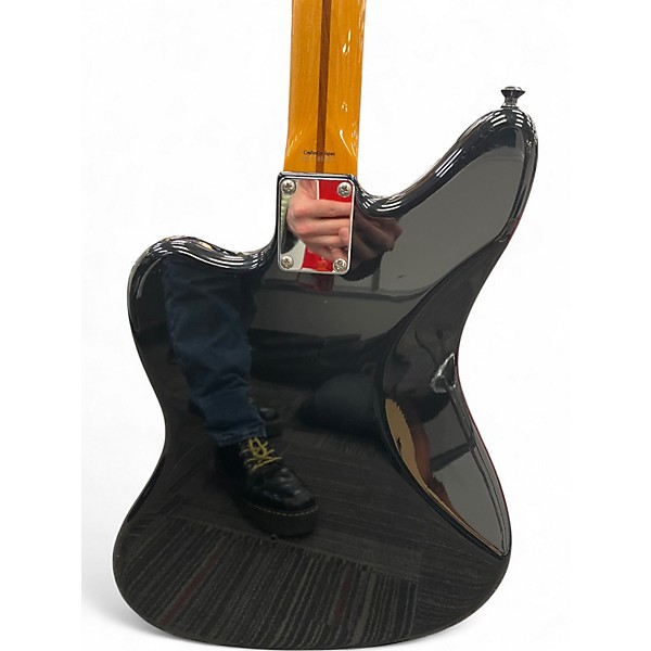 Used 2008 Fender Classic Player Jaguar Special HH Black Solid Body Electric Guitar