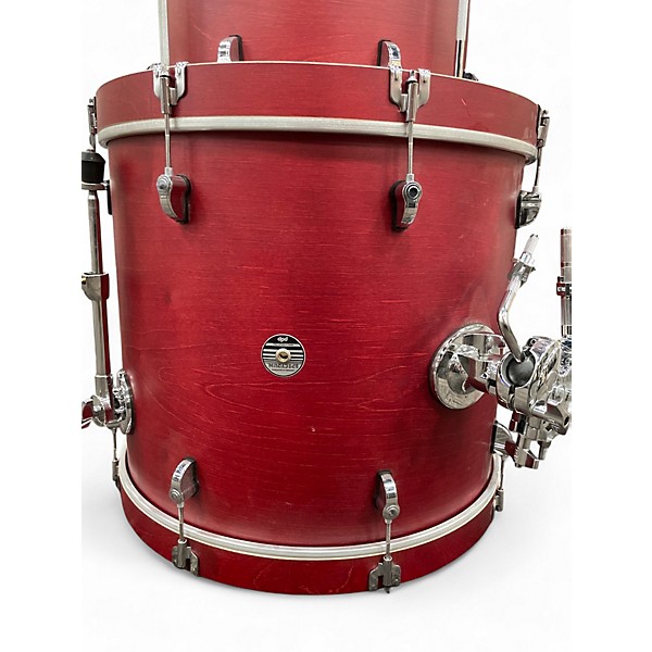 Used Pdp 5 Piece Spectrum Series Cherry Stain Drum Kit