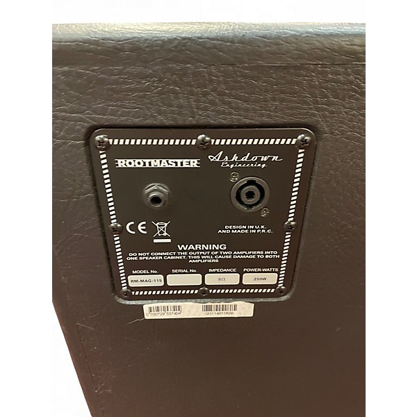 Used Ashdown Root Master 1x15 Bass Cabinet