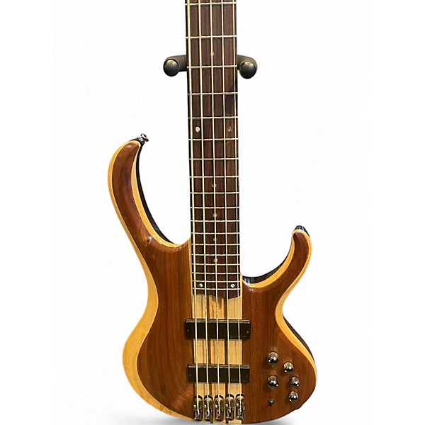 Used Ibanez BTB745 Natural Electric Bass Guitar