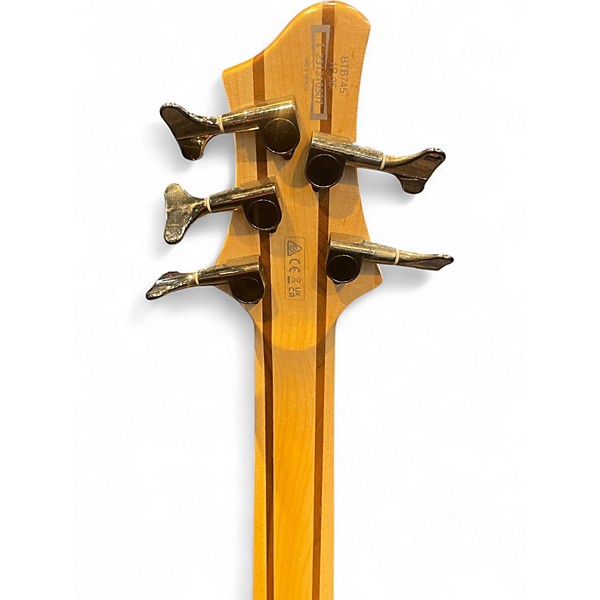 Used Ibanez BTB745 Natural Electric Bass Guitar