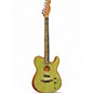 Used Fender Acoustasonic Player Telecaster Olive Green Acoustic Electric Guitar thumbnail
