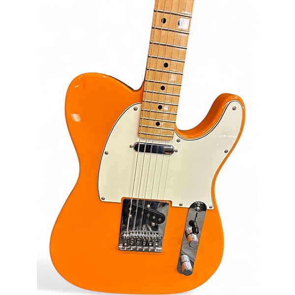 Used Fender 75TH MEXICAN TELECASTER Orange Solid Body Electric Guitar