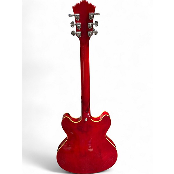 Used Washburn HB30 Red Hollow Body Electric Guitar
