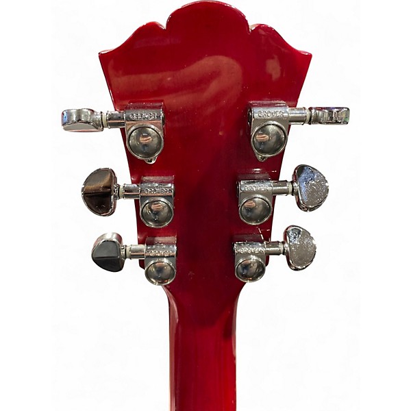 Used Washburn HB30 Red Hollow Body Electric Guitar