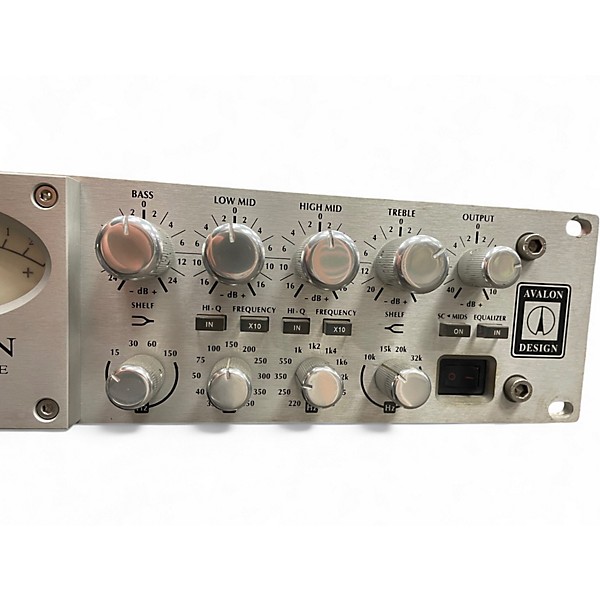 Used Avalon VT737SP-B Pure Class A Tube Microphone Preamp