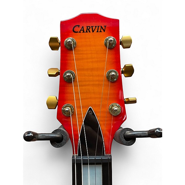 Used Carvin SC90 LEFT HANDED 2 Tone Sunburst Solid Body Electric Guitar