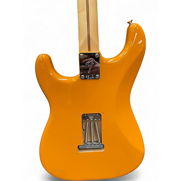 Used Fender Player Stratocaster Capri Orange Solid Body Electric Guitar