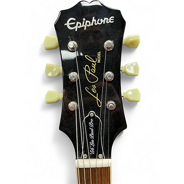 Used Epiphone 56 LES PAUL PRO Blue Solid Body Electric Guitar