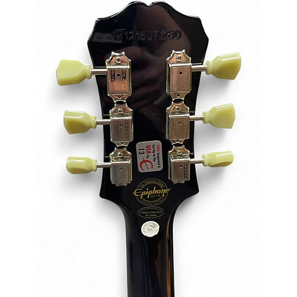 Used Epiphone 56 LES PAUL PRO Blue Solid Body Electric Guitar