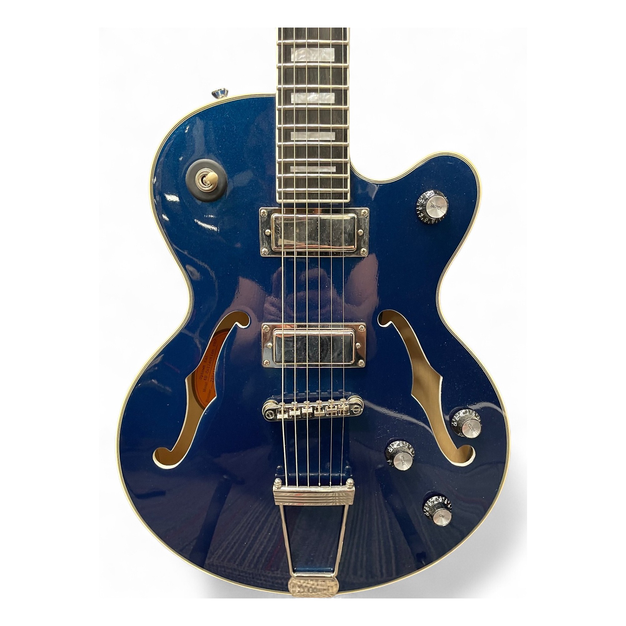 Used Epiphone Uptown kat es saphire blue metallic Hollow Body