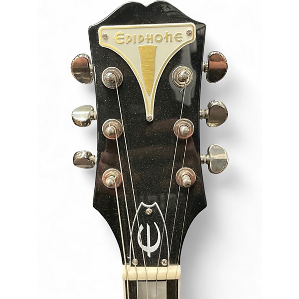 Used Epiphone Uptown kat es saphire blue metallic Hollow Body Electric Guitar