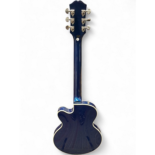 Used Epiphone Uptown kat es saphire blue metallic Hollow Body Electric Guitar