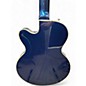 Used Epiphone Uptown kat es saphire blue metallic Hollow Body Electric Guitar