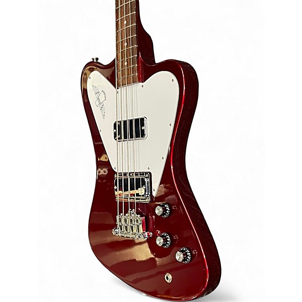 Used 2022 Gibson Non-Reverse Thunderbird Sparkling Burgundy Electric Bass Guitar