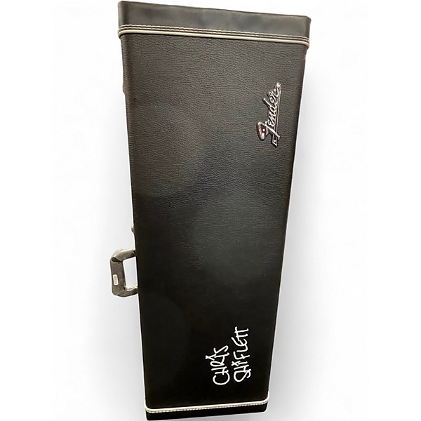 Used Fender Chris Shiflett Telecaster Deluxe Shoreline Gold Solid Body Electric Guitar