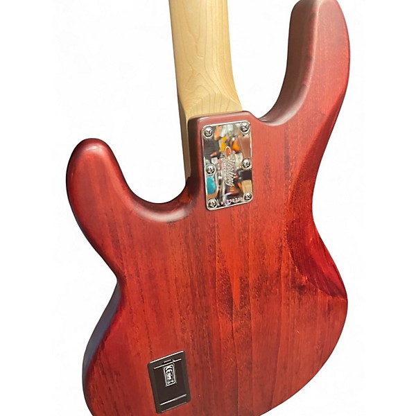 Used Sterling by Music Man Ray4 WALNUT STAIN Electric Bass Guitar