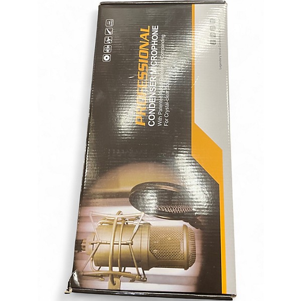 Used maono AU-A04 PODCASTING MICROPHONE KIT Condenser Microphone