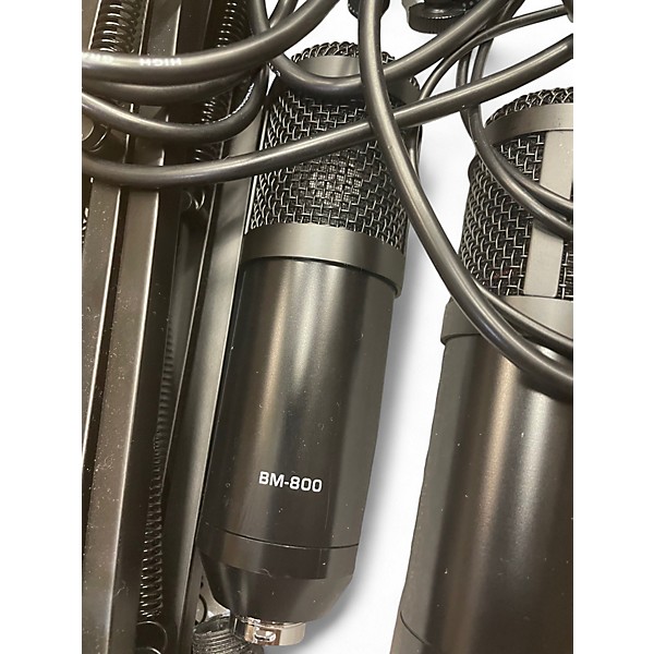 Used maono AU-A04 PODCASTING MICROPHONE KIT Condenser Microphone