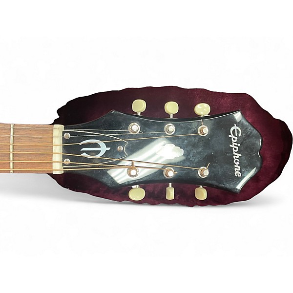 Used Epiphone Inspired by 1964 Texan Left Handed Natural Acoustic Electric Guitar